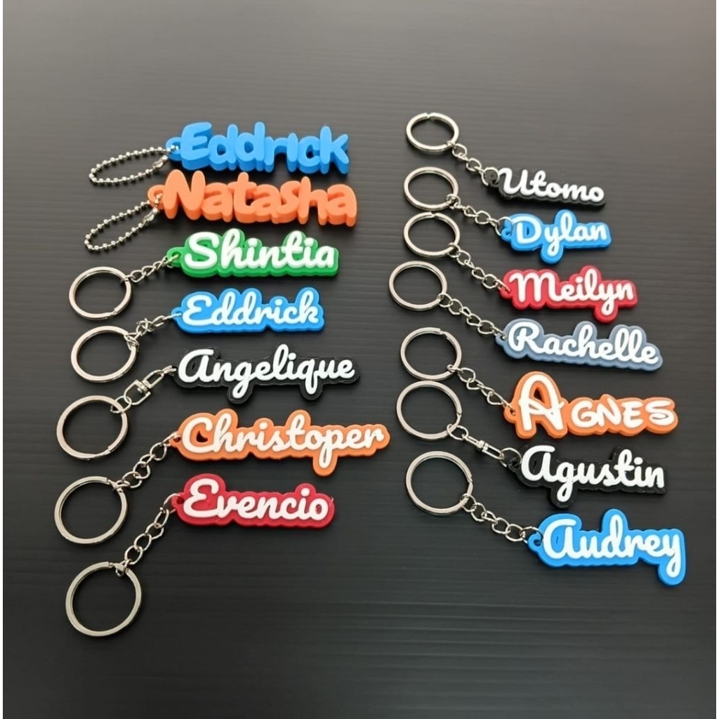 gantungan kunci (ganci) 3d custom