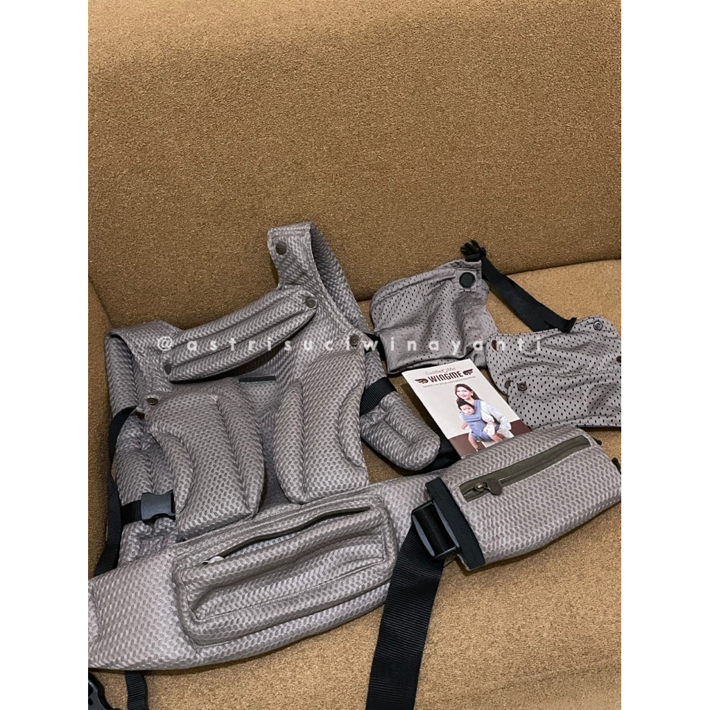Gendongan CuddleMe Wingme Taupe