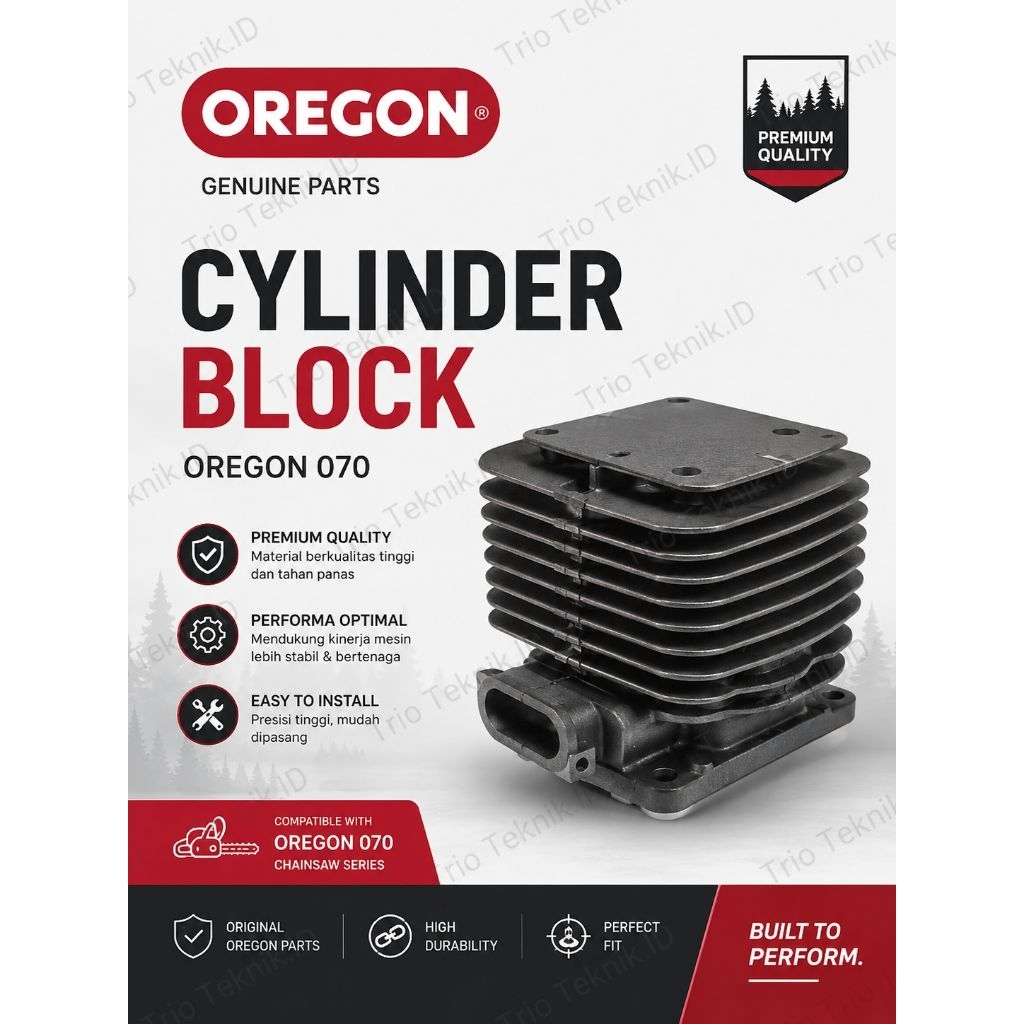 CYLINDER BLOCK SINSO 070 OREGON/ CYLINDER BLOCK CHIANSIAW 070 OREGON