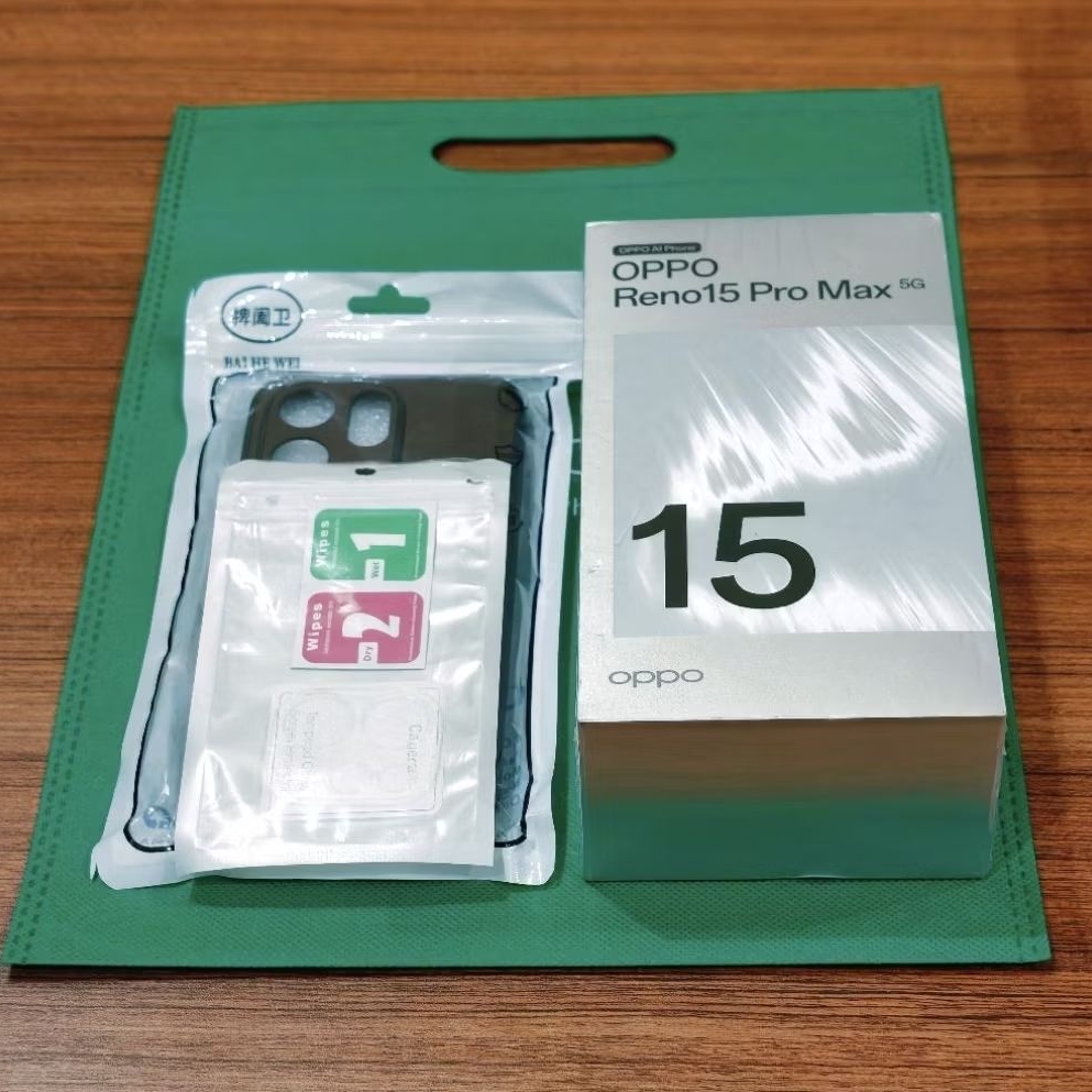 Oppo Reno 15 5G Pro Max 12/512Gb New Garansi Resmi 1Th