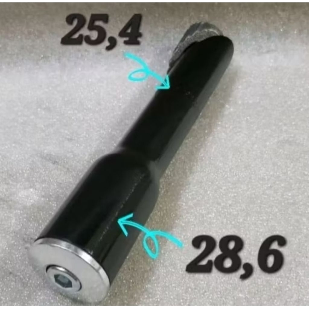 adaptor stem support tiang fork os 28.6 insert fork 25.4 MTB bmx