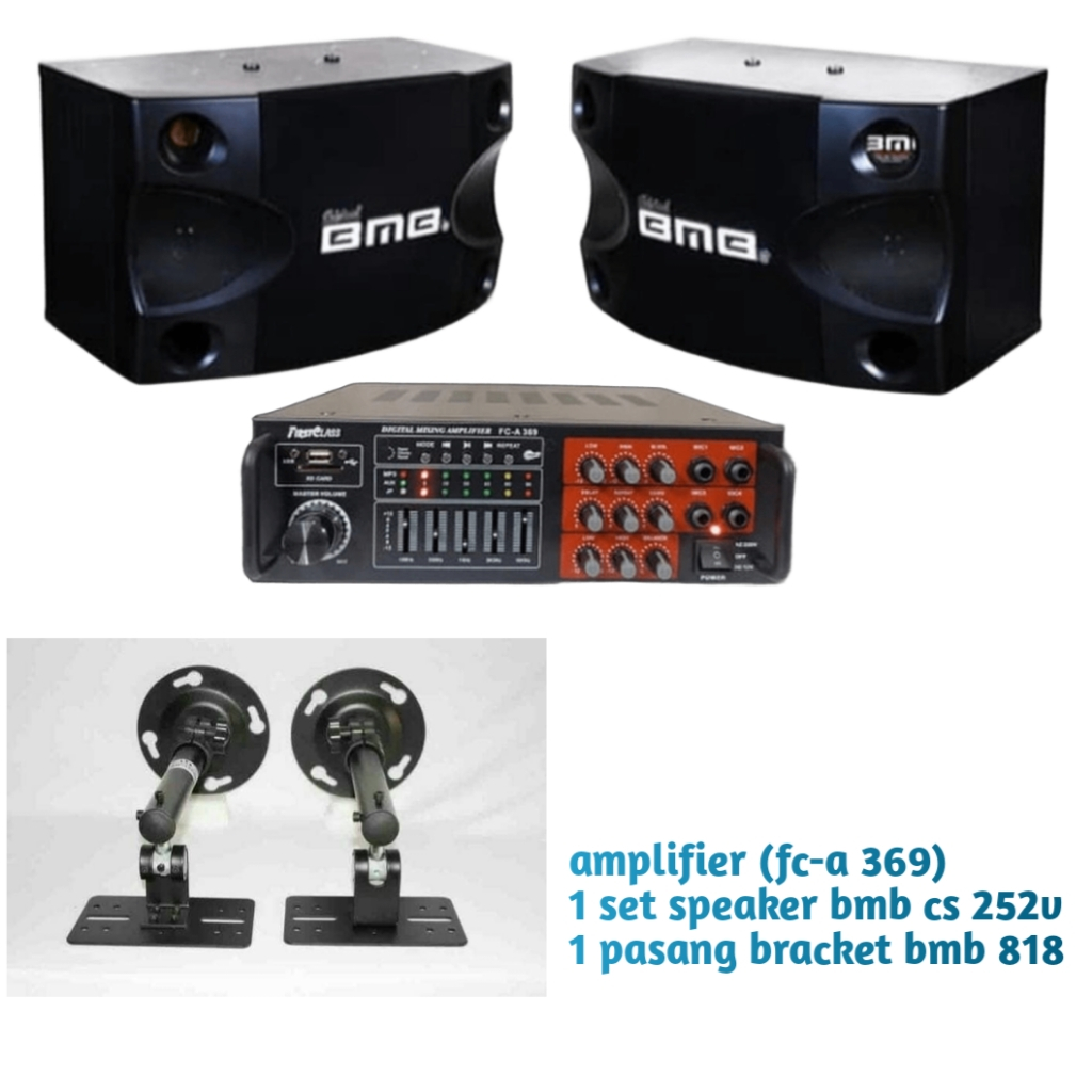 paket karaoke BMB original sound system -cs252v