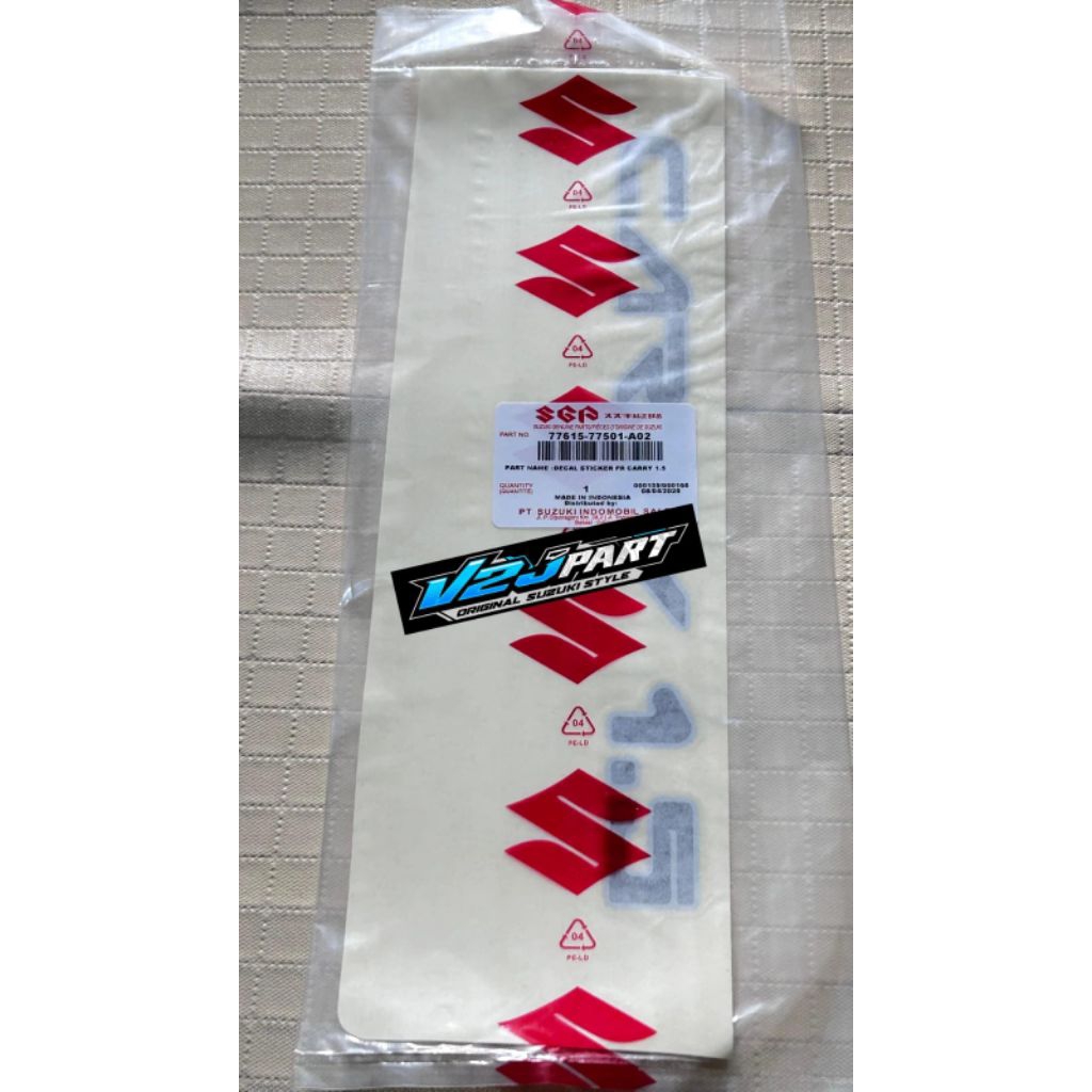 Stiker Kedok Depan Carry 1.5 OriSGP