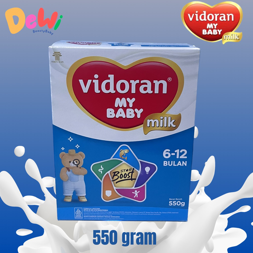 Susu Vidoran My Baby 6-12 bulan (550g)