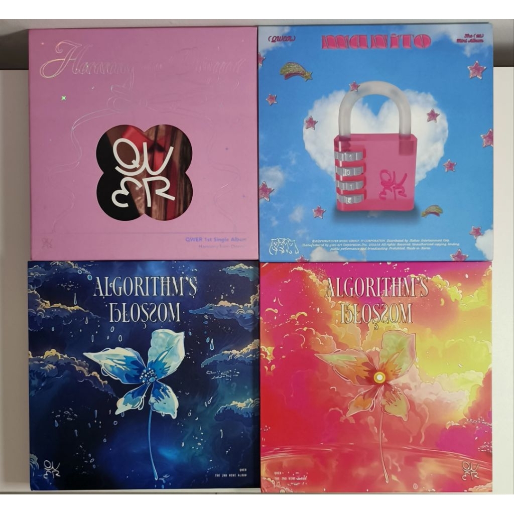 Album QWER Fullset Discord Manito Algorithm's Blossom