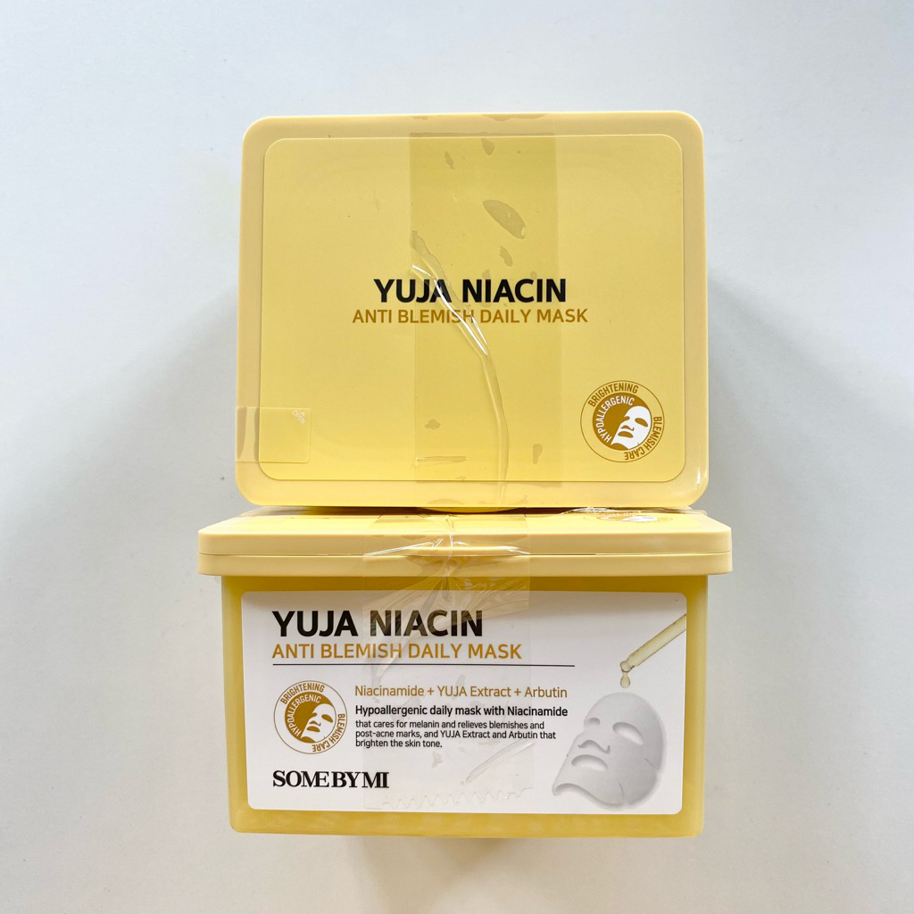 (ORI EXP 2029) SOME BY MI YUJA NIACIN ANTI-BLEMISH DAILY MASK