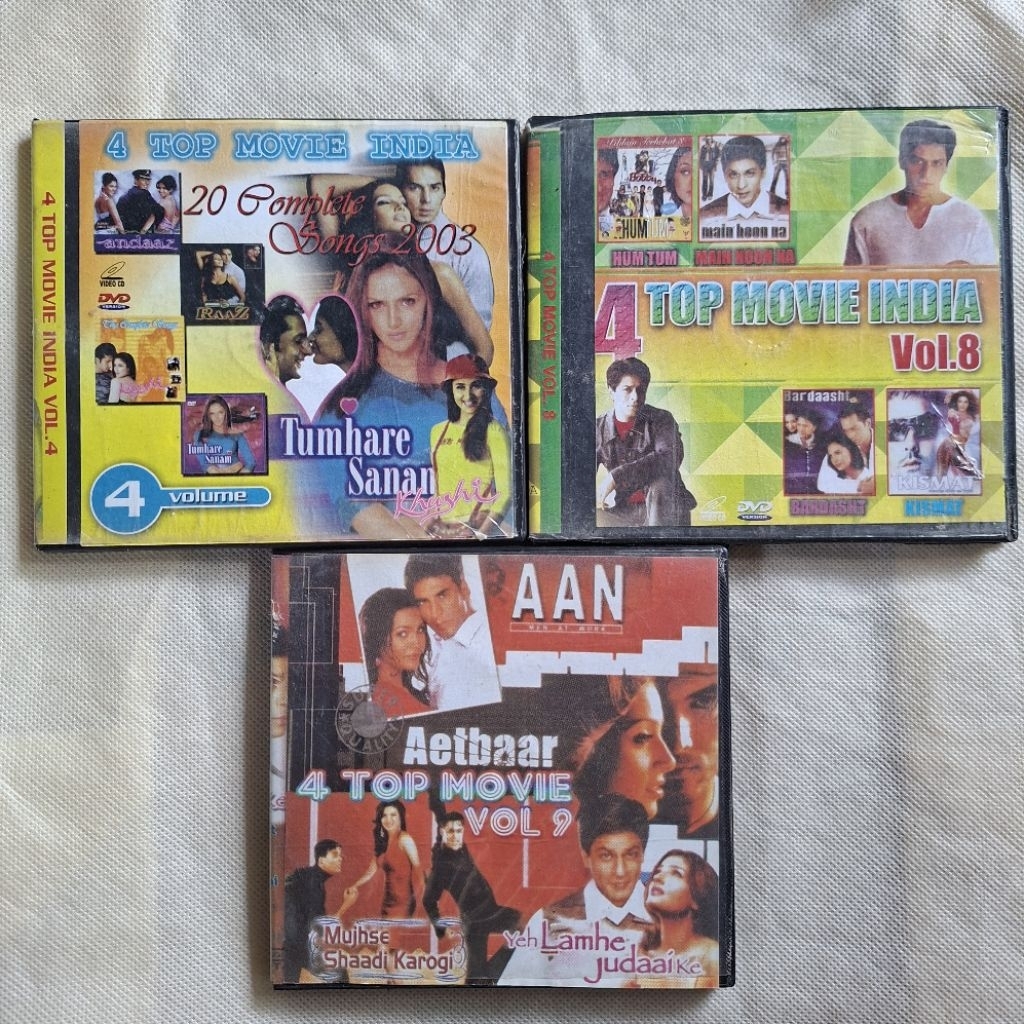 Kaset vcd lagu india bollywood 4 top movie india