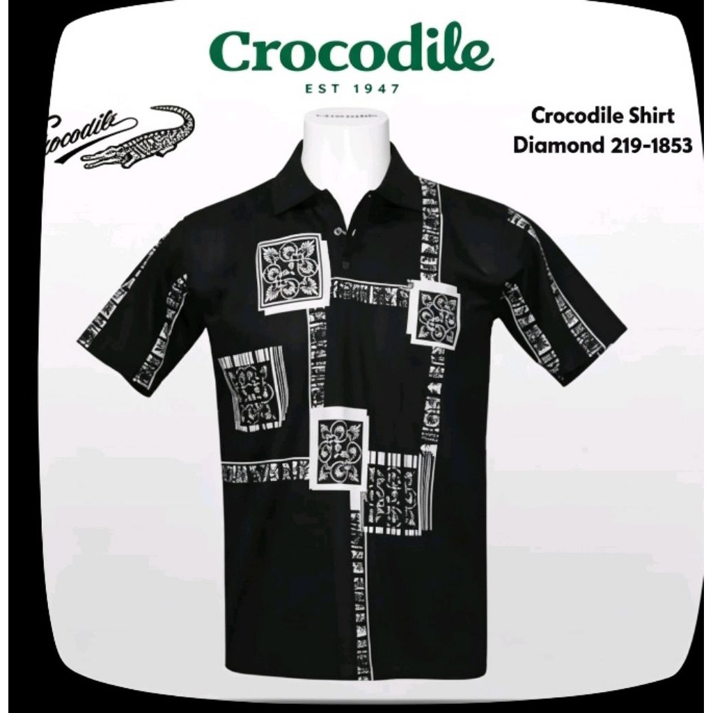 Kaos Kerah Pria Original Crocodile Diamond 1853