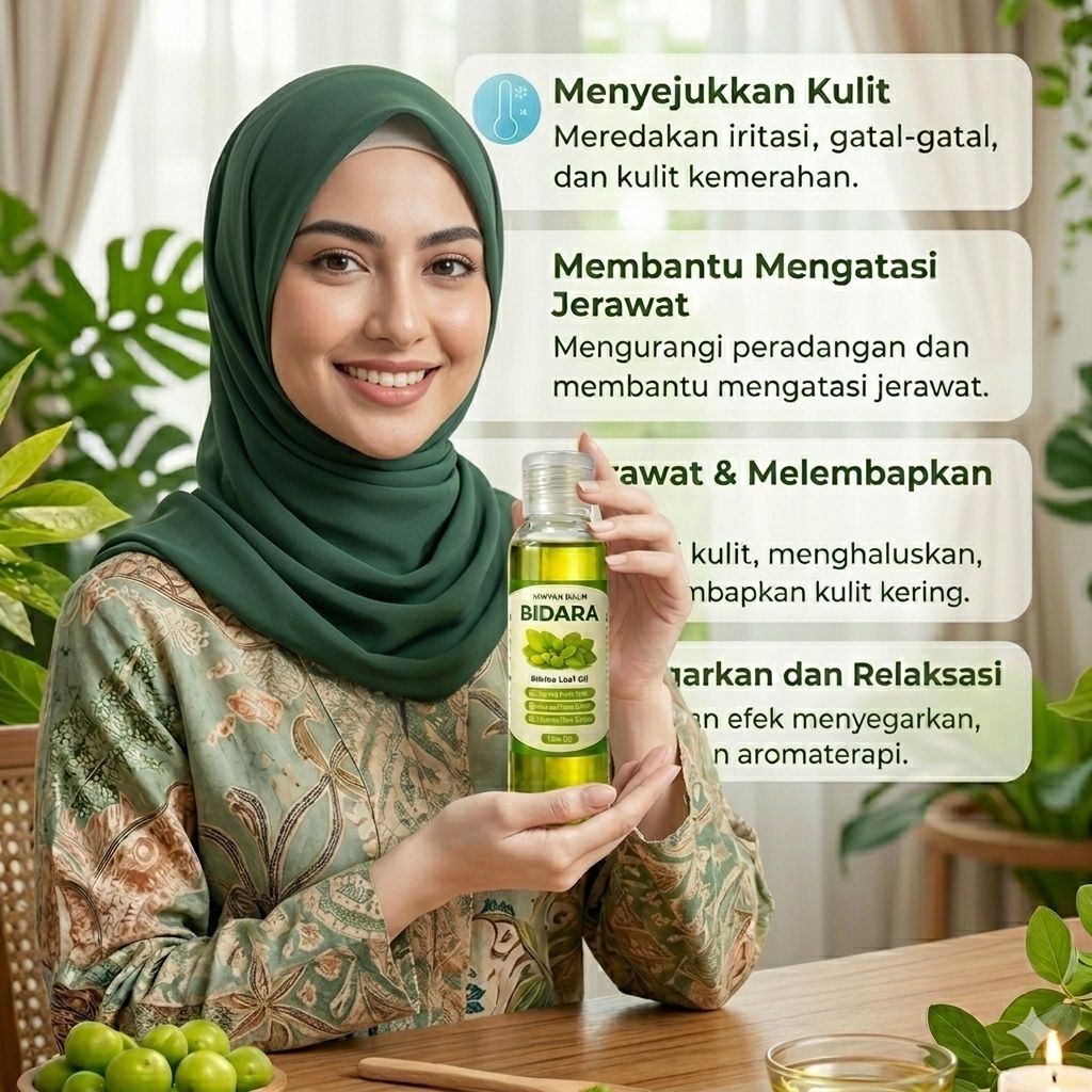 minyak Bidara arab aromaterapi 100%original