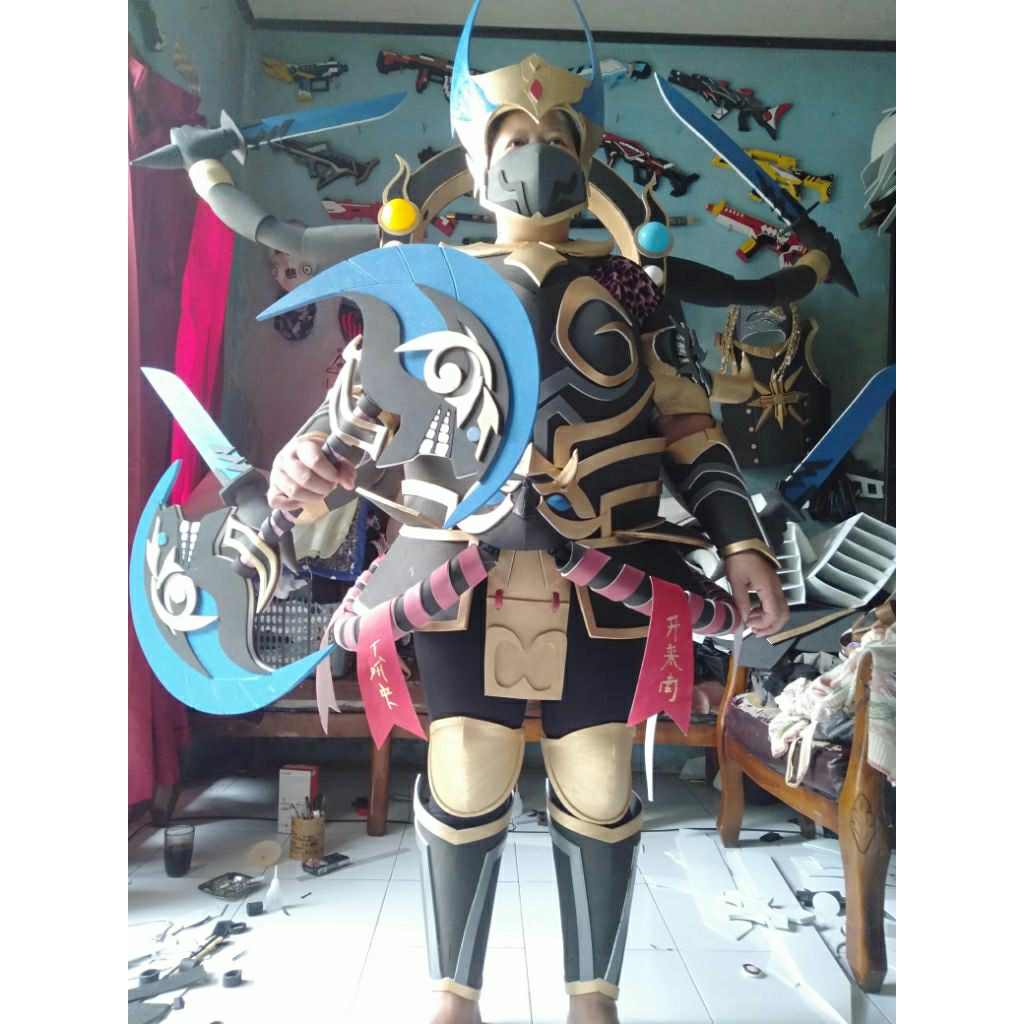 Cosplay Kostum Hanabi Mobile legend MLBB