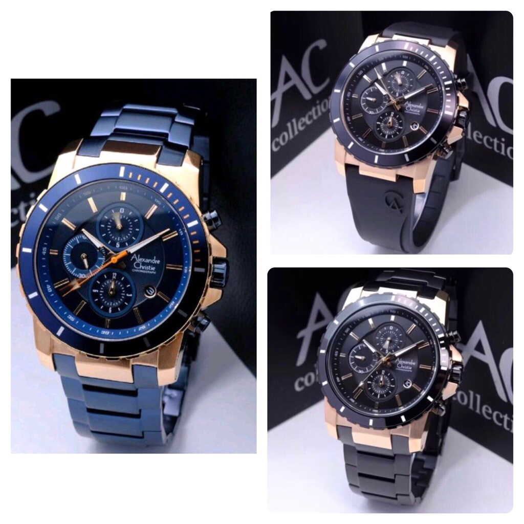 AC 6141MC JAM TANGAN PRIA ALEXANDRE CHRISTIE 6141MC / AC 6141MC / AC 6141 [ORIGINAL]