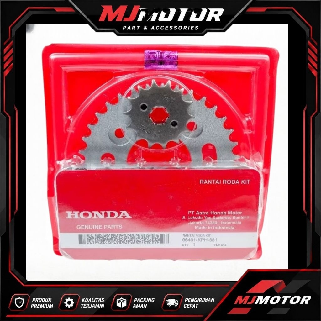 gear set supra x 125 - gir set supra x125 KPH MOTOR
