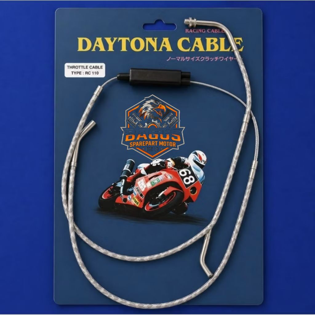 KABEL GAS SUZUKI CRYSTAL TORNADO RC 80 100 110 BRAVO RC DAYTONA