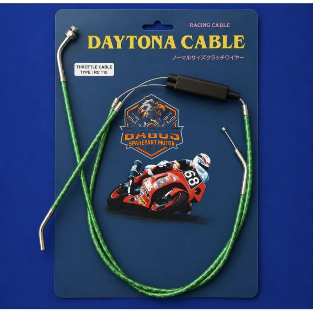 KABEL GAS SUZUKI CRYSTAL TORNADO RC 80 100 110 BRAVO RC DAYTONA