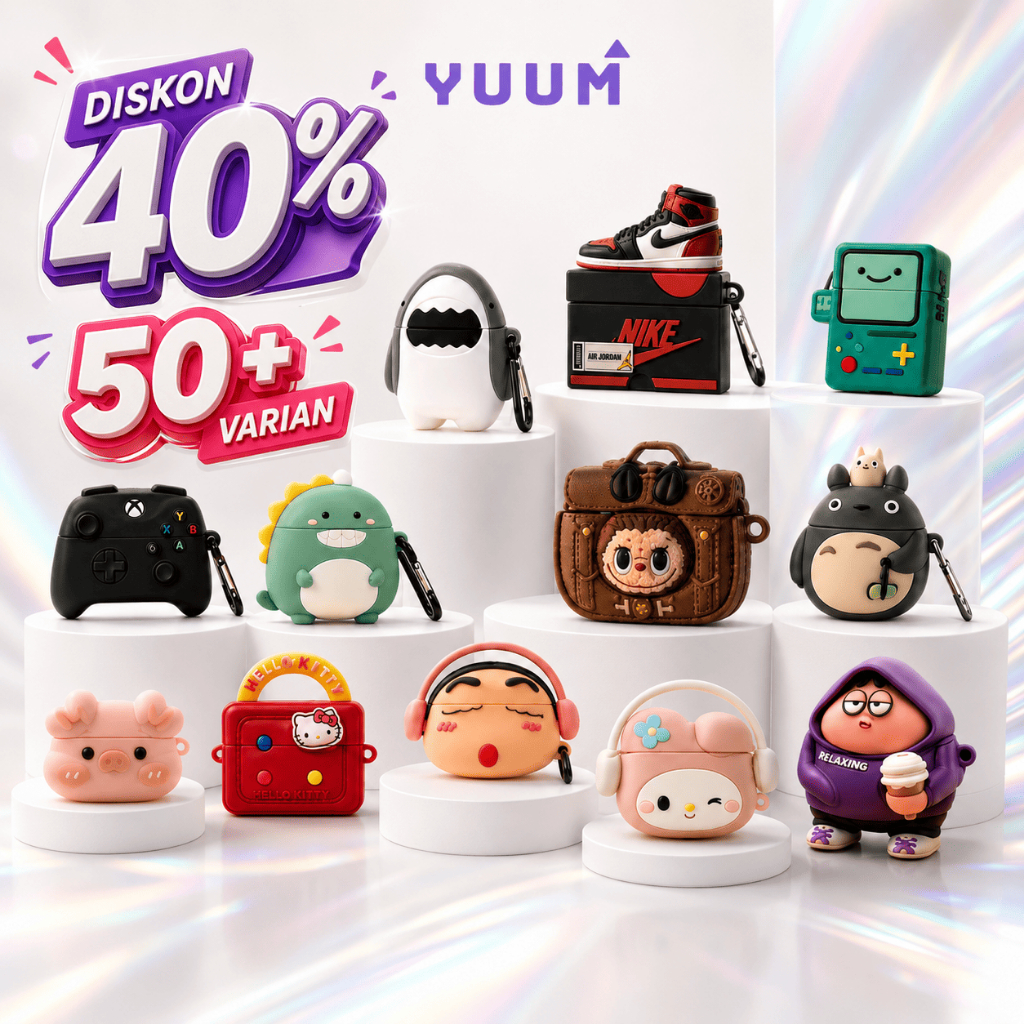 Case AirPods 3 4 Pro Pro2 Lucu Casing AirPods by Yuuma Case
