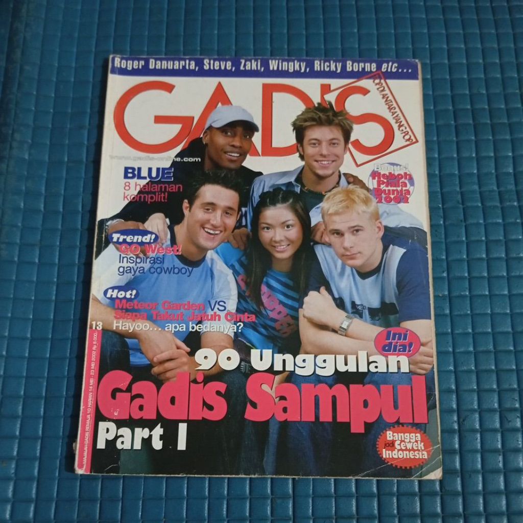Majalah Gadis no. 13 2022 | 90 Unggulan Gadis Sampul Part 1, 2002 | Baca deskripsi