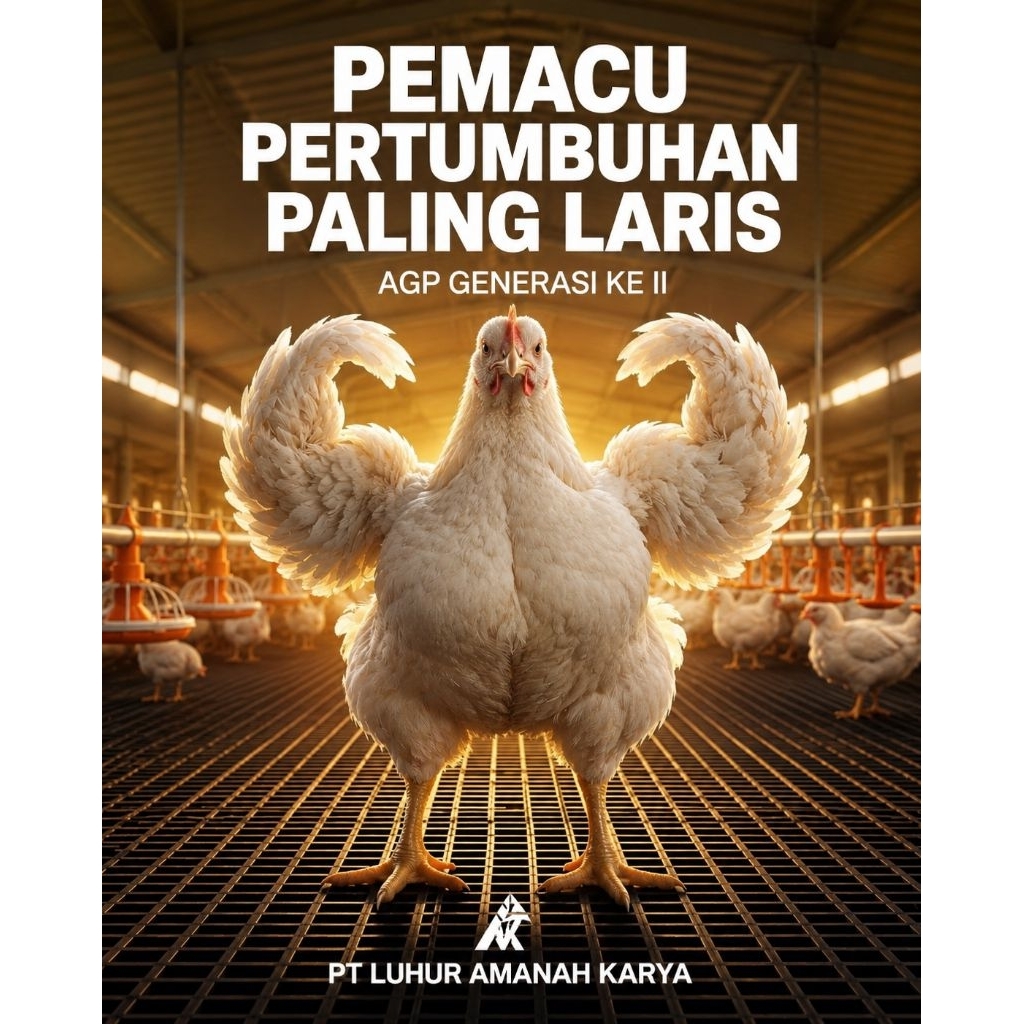 AGP Pemacu Pertumbuhan Ayam broiler