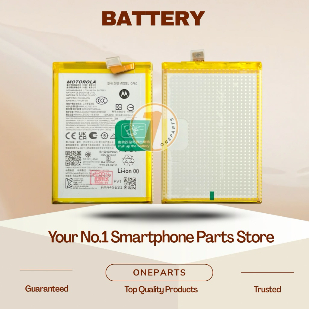 BATTERY MOTO E14 G04 G24 G34 5G / G45 5G QF50