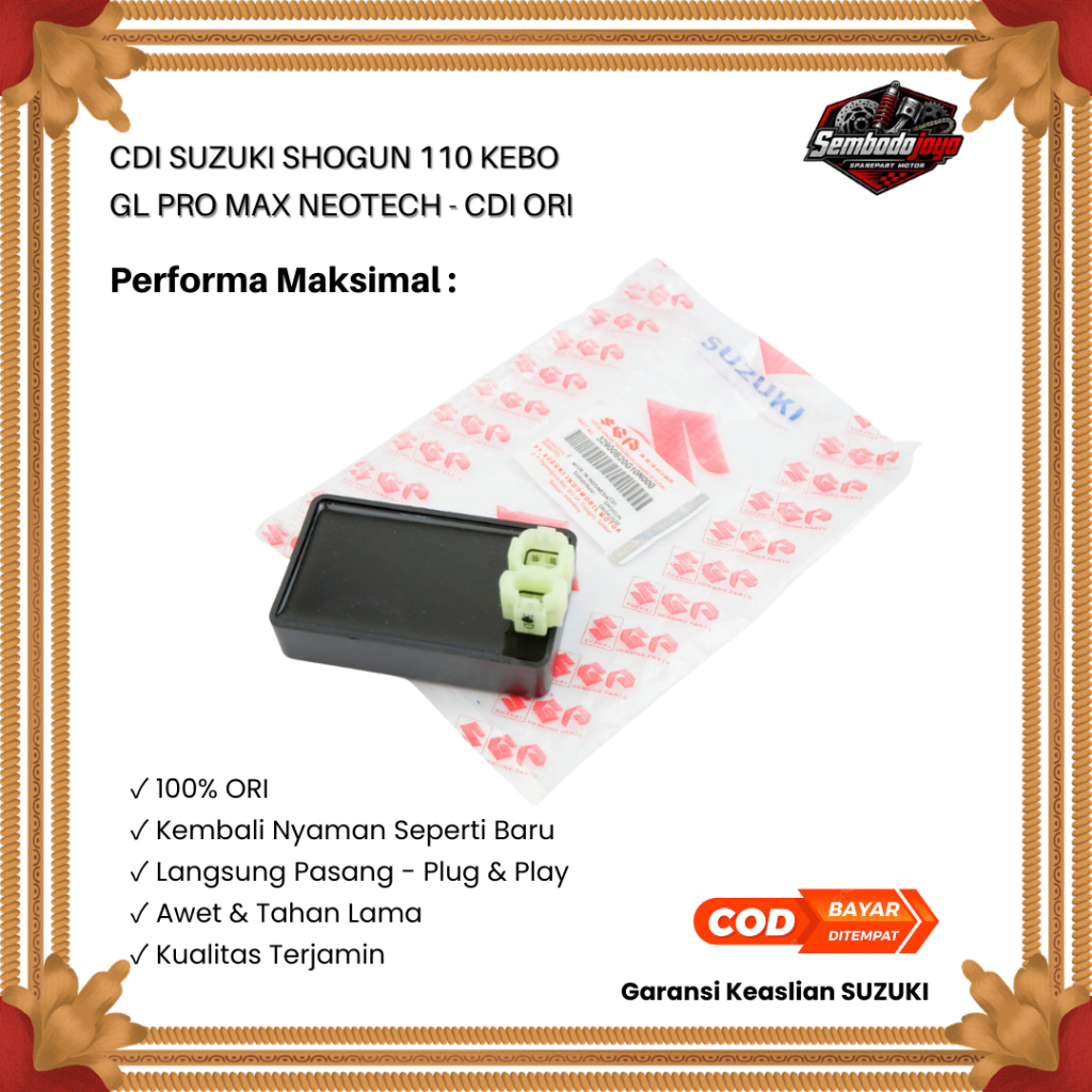 Cdi Suzuki Shogun 110 Kebo - GL Pro Max Neotech - CDI ORI PART