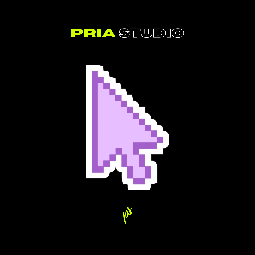 Stiker | Stiker pixel art cursor | pixel art cursor sticker