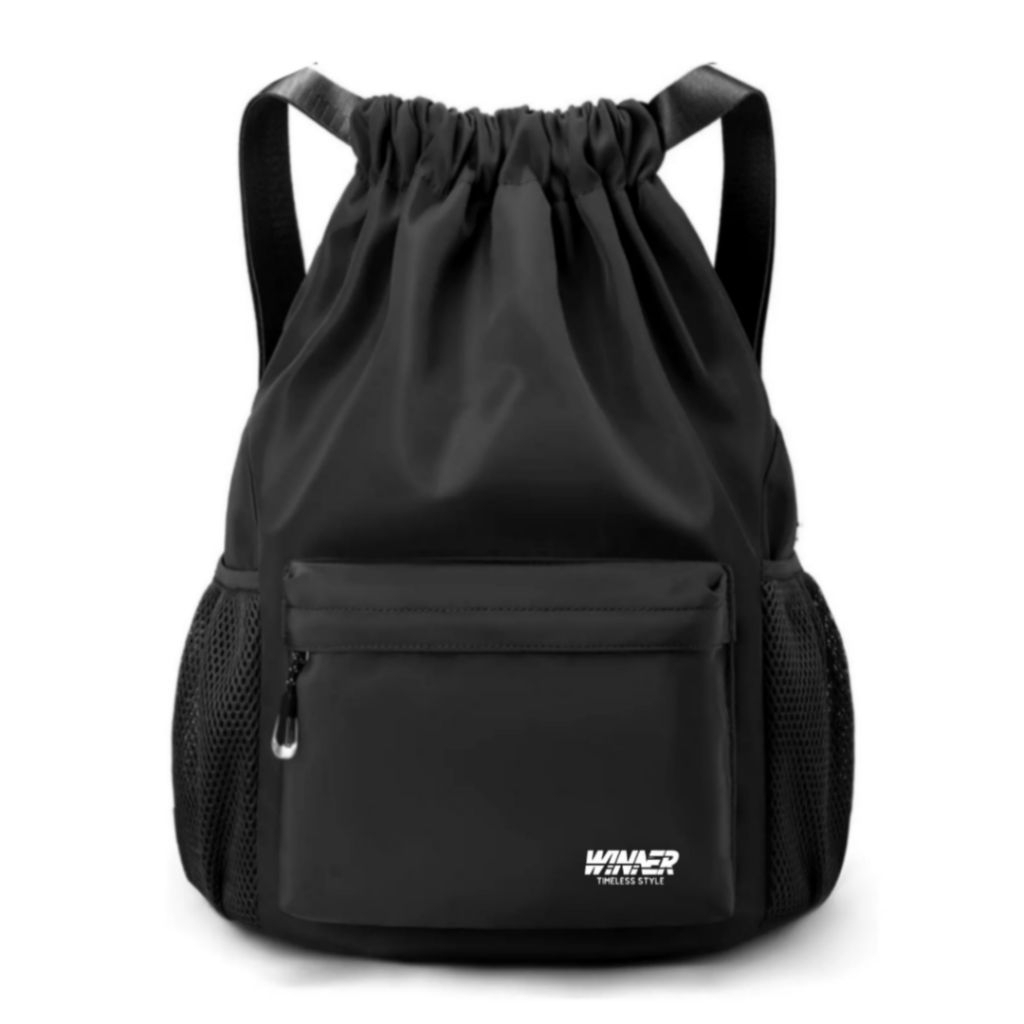 Tas Serut Anti Air Ransel Serut Waterproof Tas Fitnes Gym Futsal Winner 0103
