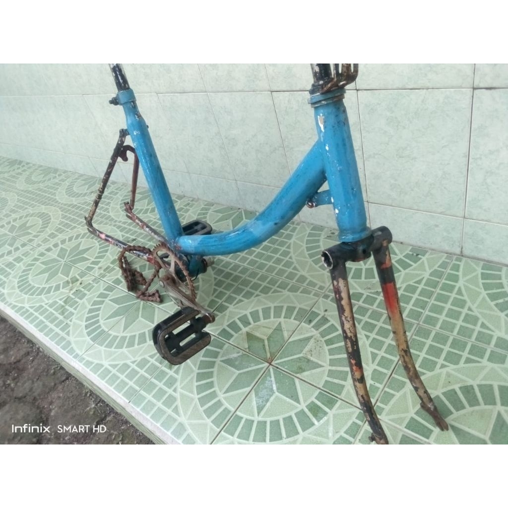 FRAME DEKI MINION , BAHAN MINION, FRAME SEPEDA DEKI JAPAN 20INCH