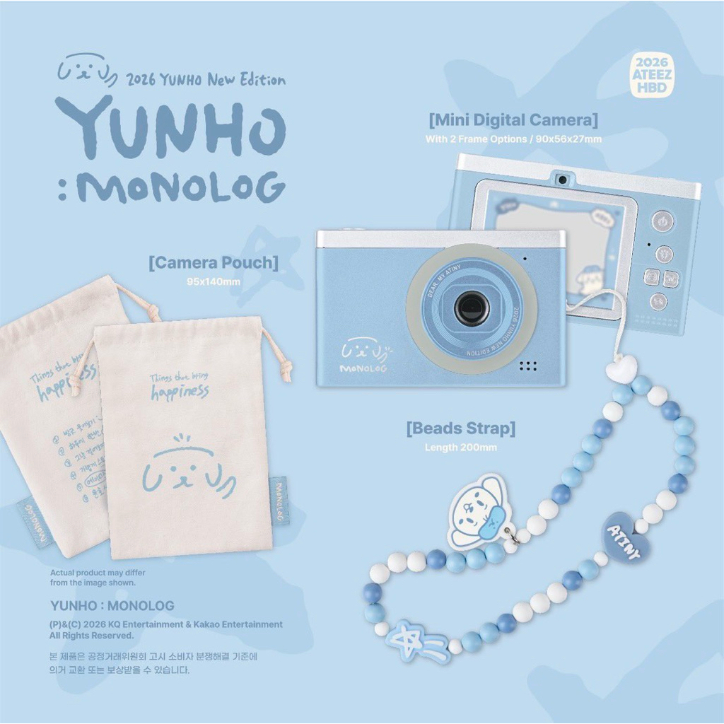 2026 Ateez HBD MD YUNHO BIRTHDAY : MONOLOG