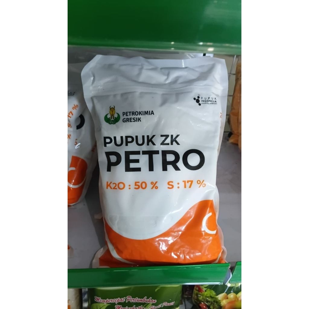 PUPUK ZK KEMASAN 2 KG | ZK PETRO | PUPUK PEMBESARAN, PUPUJ KALIUM TINGGI