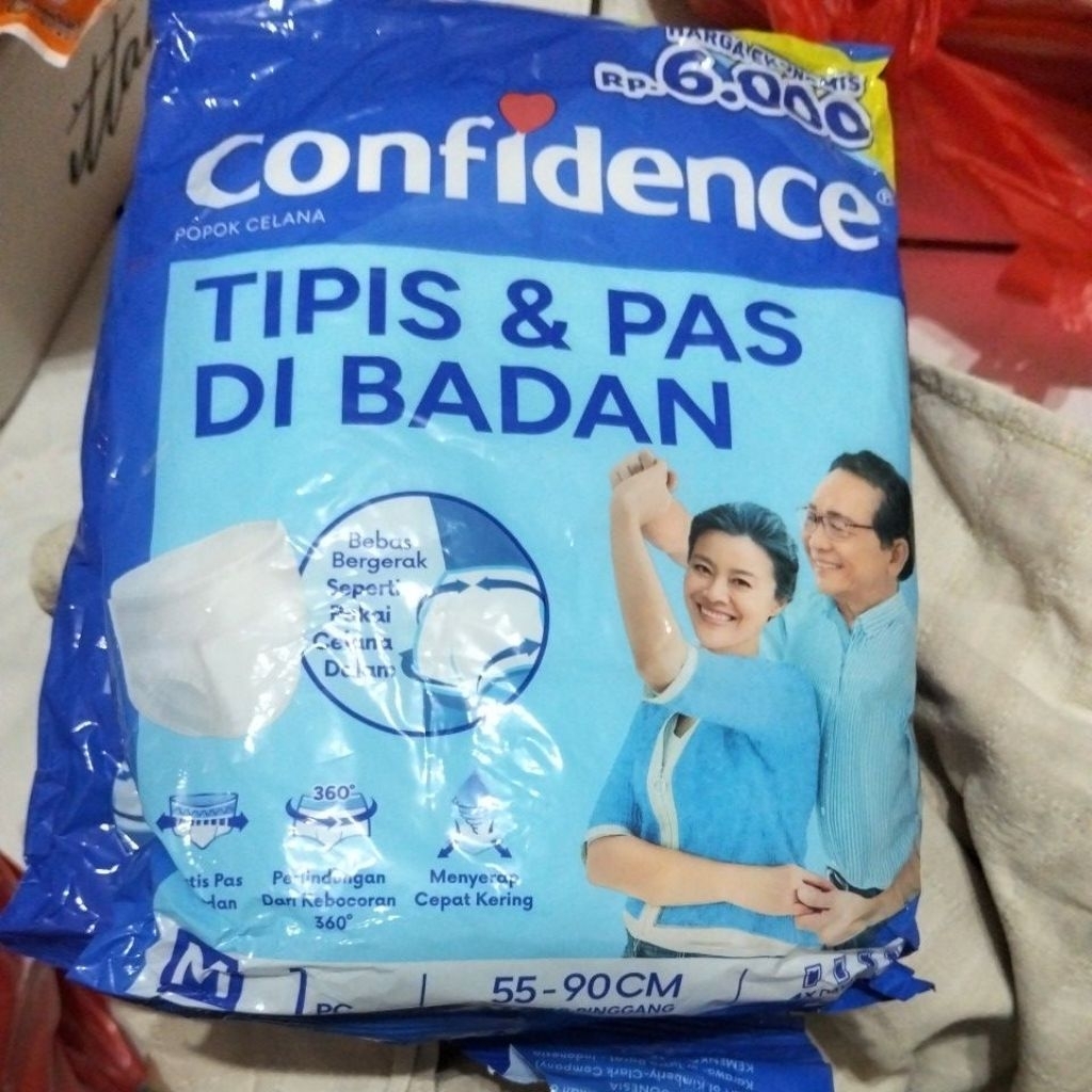 CONFIDENCE POPOK DEWASA CELANA