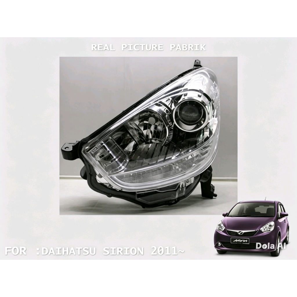 LAMPU DEPAN HEADLAMP SIRION GEN 2 2011 2012 2013 2014 2015 RH/LH BARU