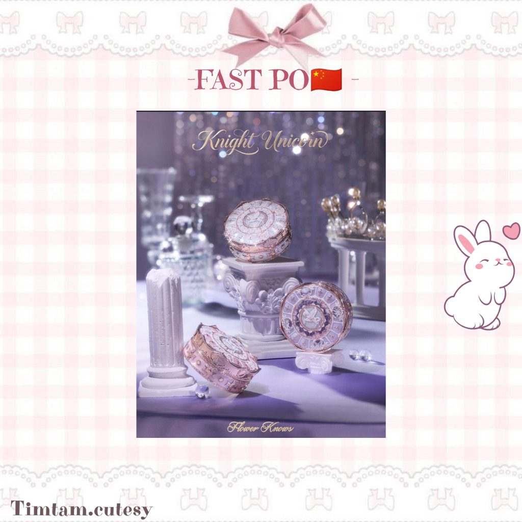 [FAST PO] FLOWER KNOWS NEW SERIES UNICORN KNIGHT CLOUD LOOSE SETTING POWDER