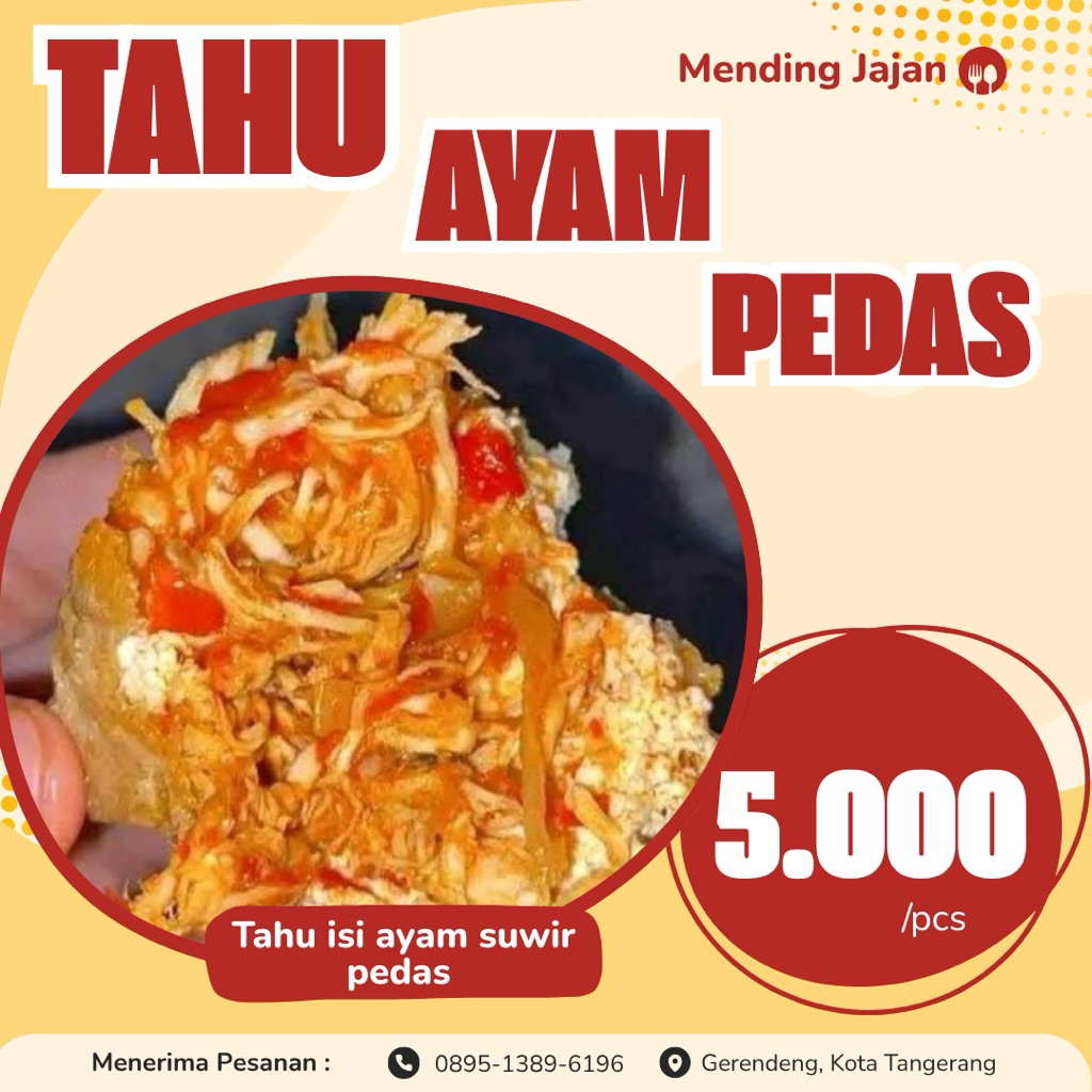 Frozen Tahu Ayam Pedas