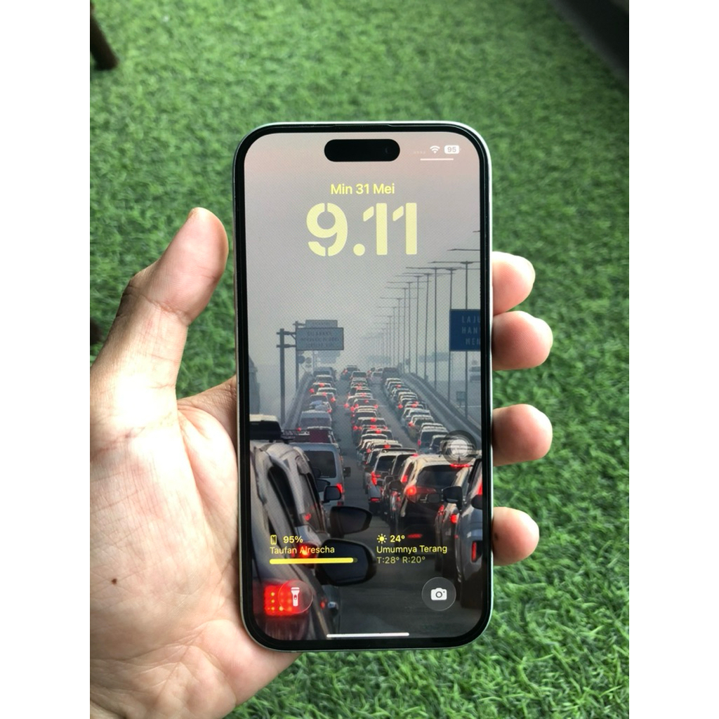 iPhone 15 GREEN 128GB EX INTER PEMAKAIAN PRIBADI