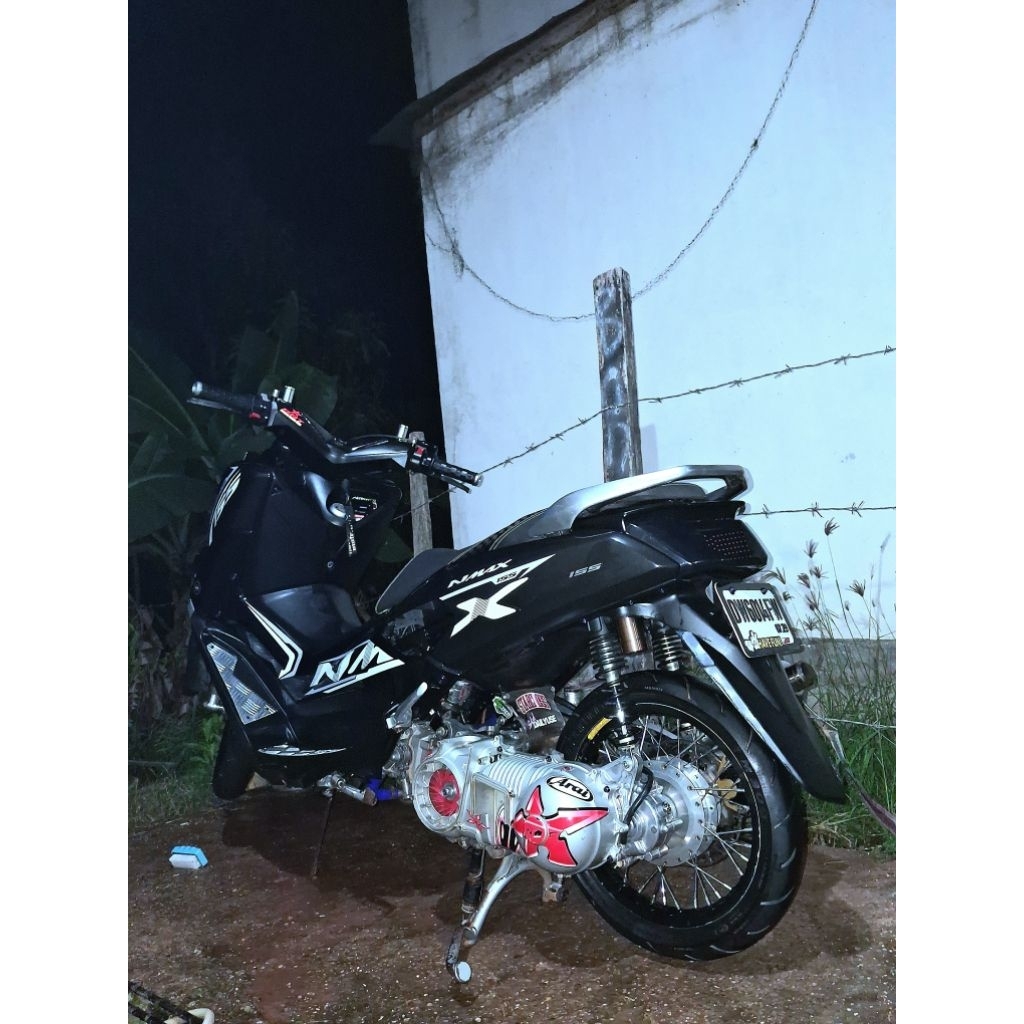 stiker bak cvt nmax old