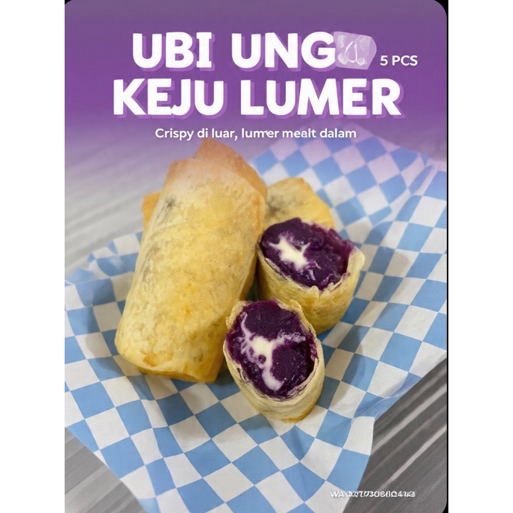 Ubi Ungu Keju Lumer(Frozen)
