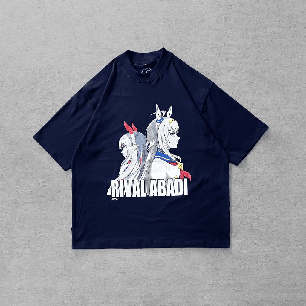 SMFST T-shirt Anime Oguri Cap & Tamamo Cross Uma Musume