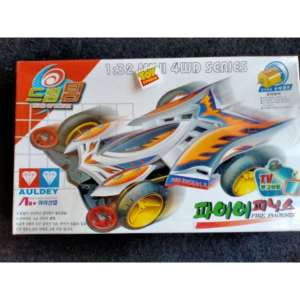 Mini 4WD Auldey korea Team of Dream " Fire Phoenix "