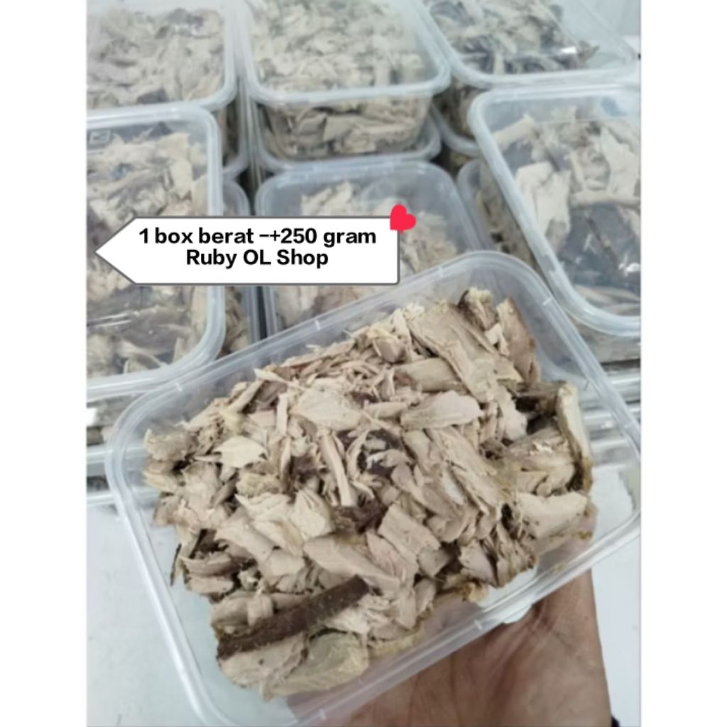Ikan Cakalang Suir 250 gr Per Box || Cakalang Ikan || Ikan Cakalang Suir