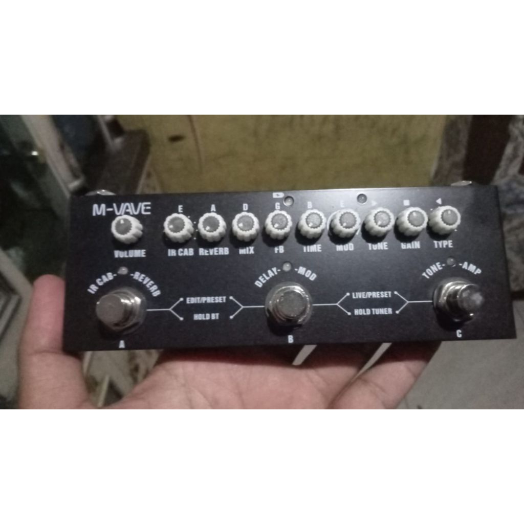 Efek Gitar Cube Baby SoundCard CUVAVE SECOND SEGAR