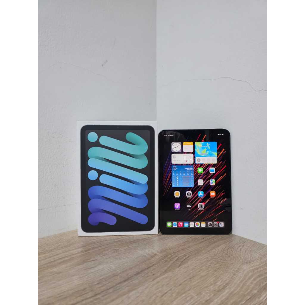 iPad Mini 7 (A17 Pro) 128GB 128 GB Wifi Cellular 5G Resmi iBox Fullset Apple Cell 2024
