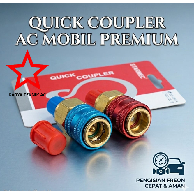 QUICK COUPLER AC MOBIL