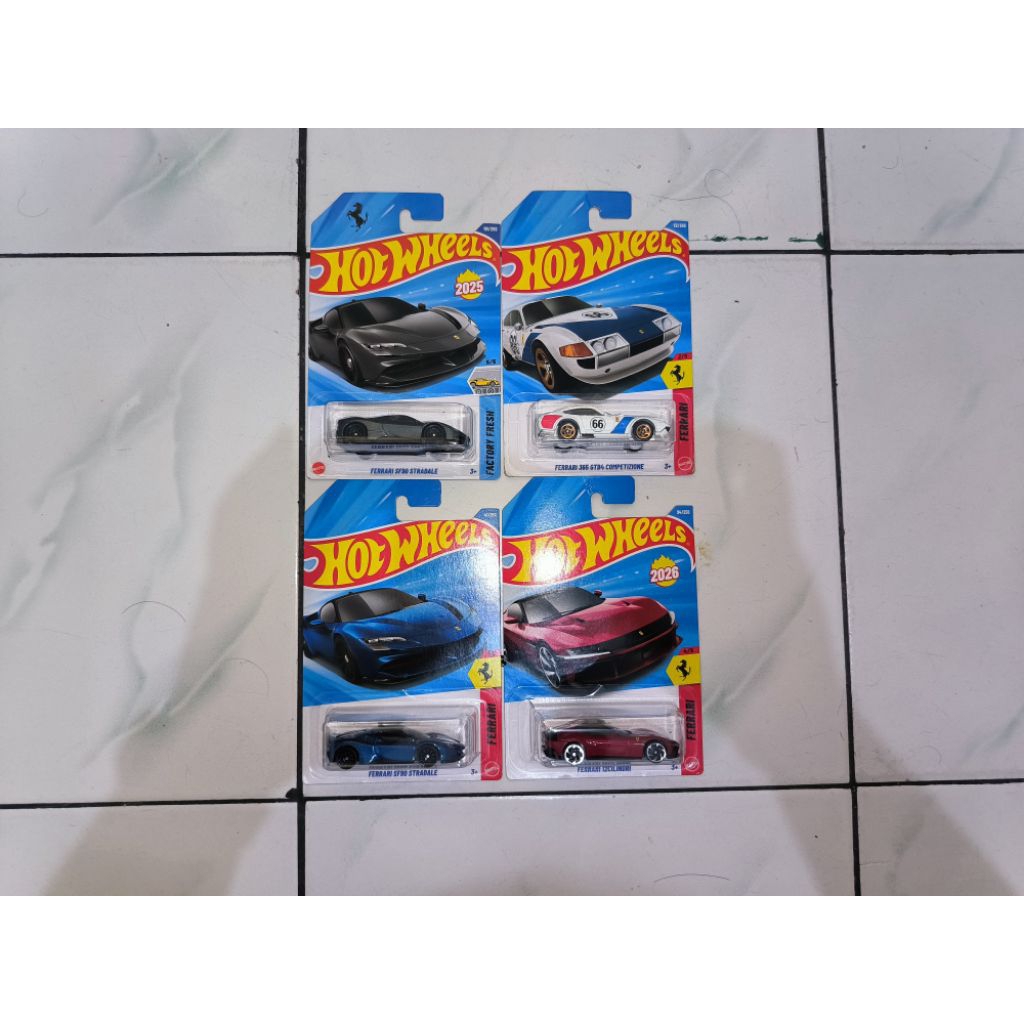 Hotwheels - bundling ferrari