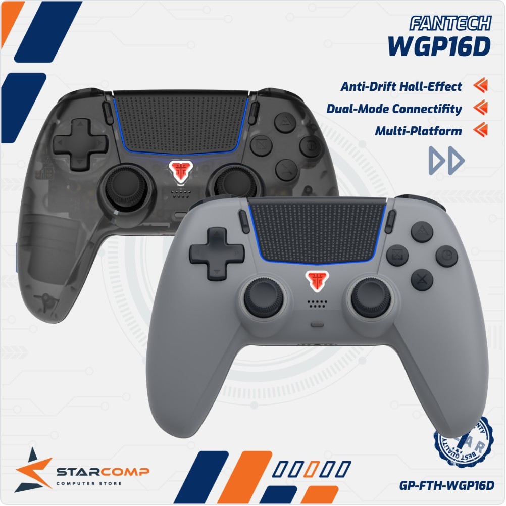 Fantech Nova II D WGP16D | WGP 16D | WGP-16D Hall Effect Wireless Gamepad Gaming Controller | Joysti