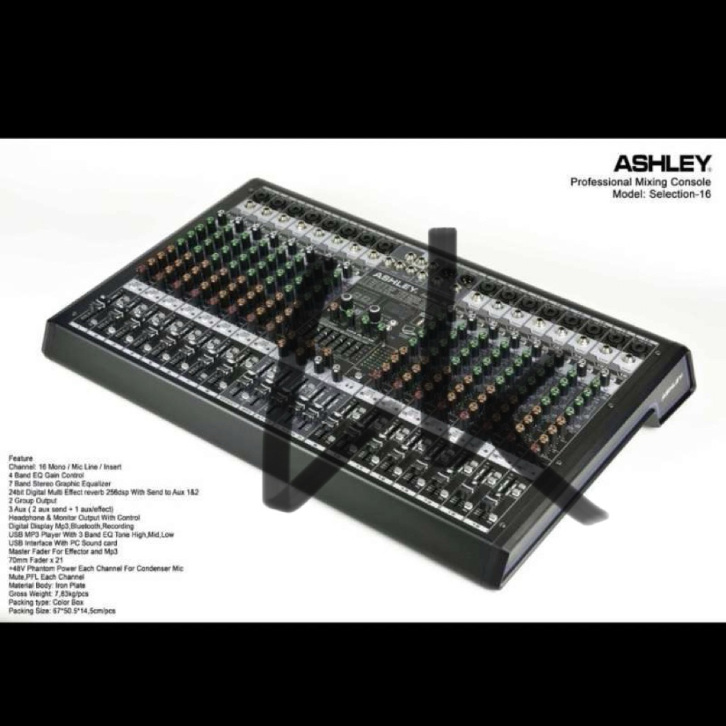 Mixer Ashley Selection 16Channel Mixer Ashley