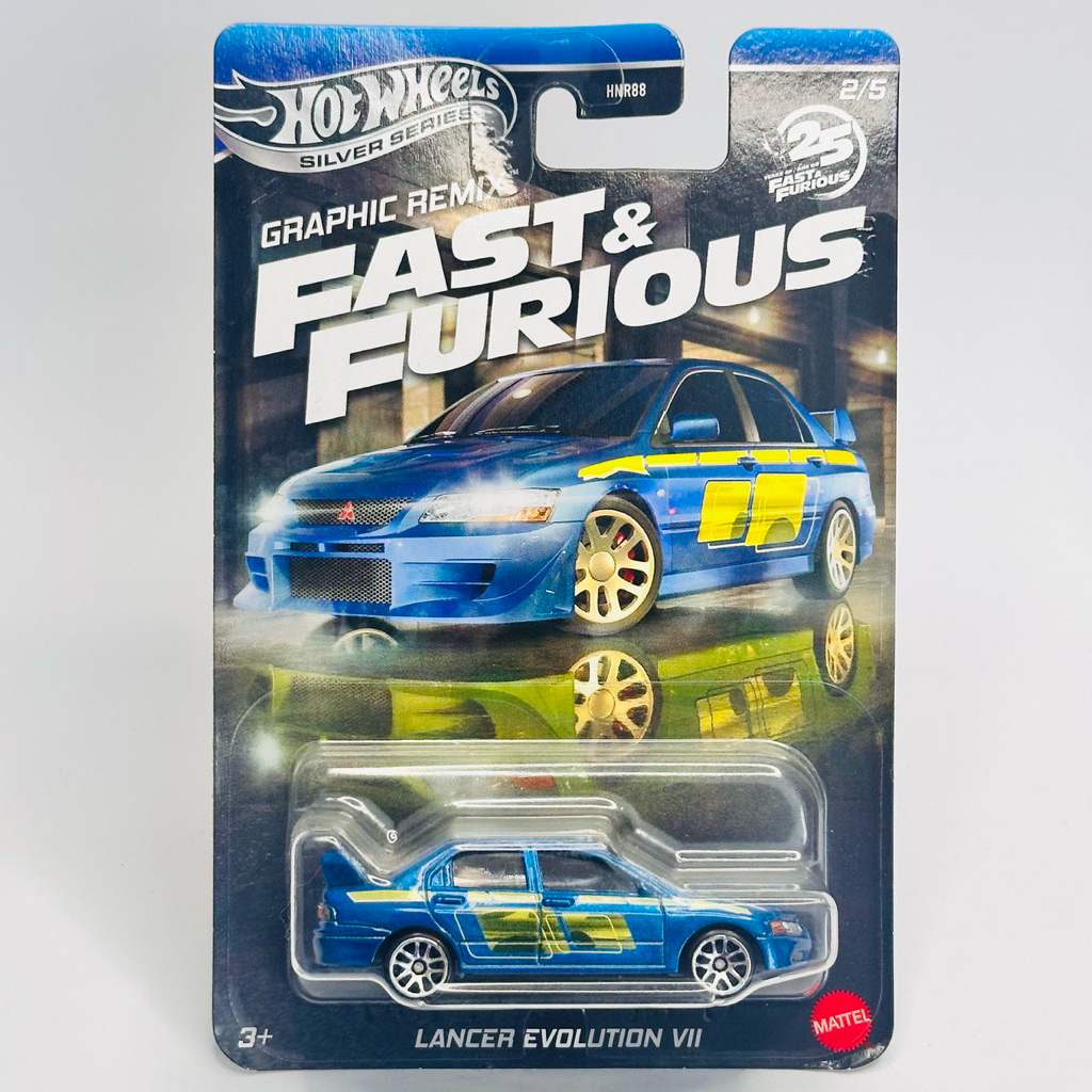 HOT WHEELS LANCER EVOLUTION VII FAST & FURIOUS