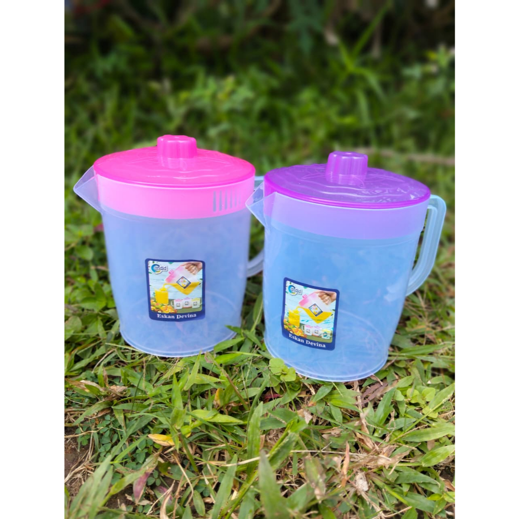 Teko Air Plastik Devina Candid 1200 ml Teko Eskan Mini 1.2 Liter Teko Plastik Eskan Mini Water Jug T