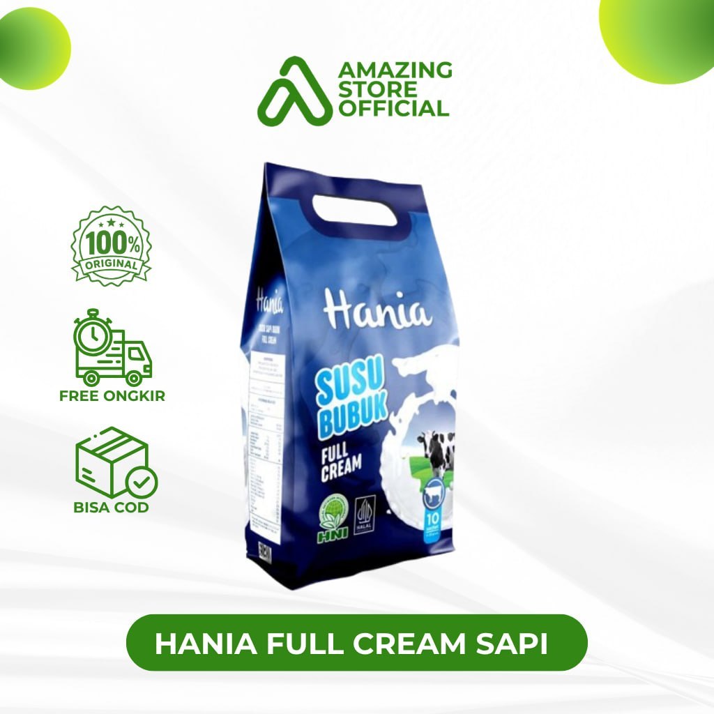 Hania Susu Bubuk Full Cream HNI || 100% Susu Bubuk Full Cream