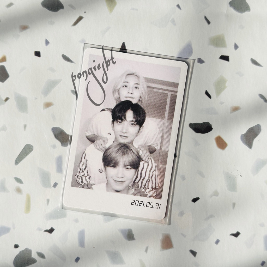 Photocard Official Seventeen Unit Dicon 101 Jeonghan Joshua Woozi