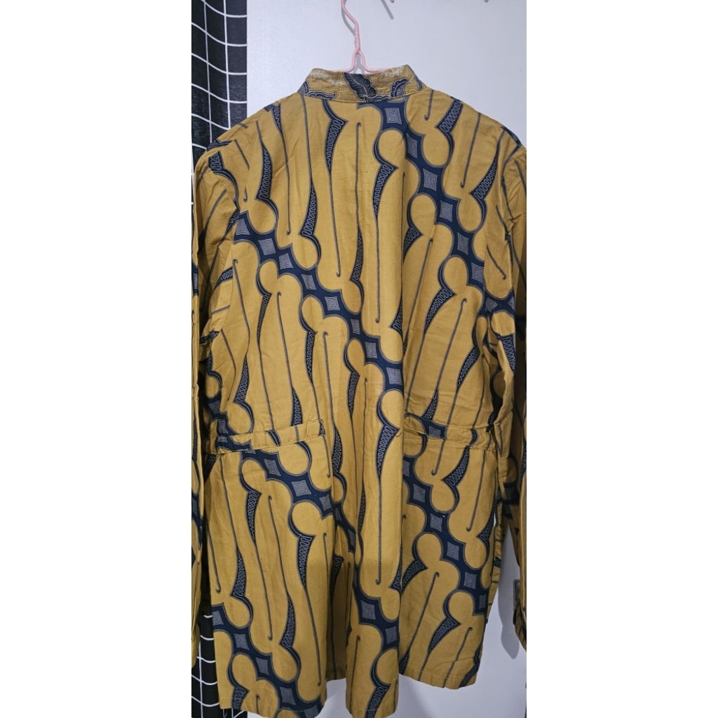 Preloved blouse batik merek Batikula size XL