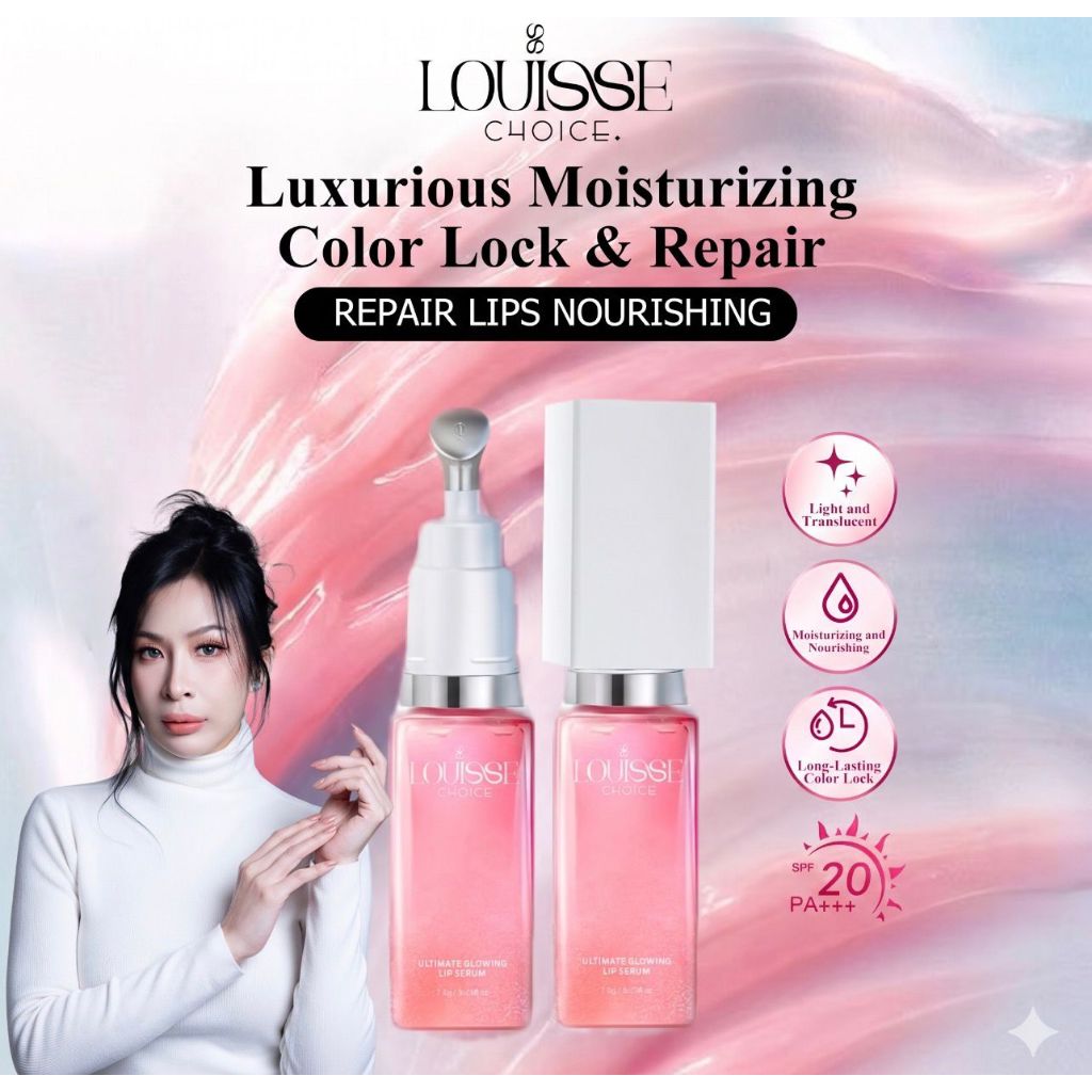 [LIVE]Ultimate Glowing Lip Serum 7.5g With SPF 20+++ Nourishing